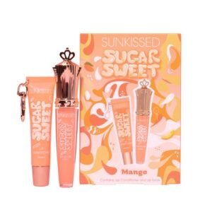 Sunkissed Sugar Sweet Mango Gift Set 16ml Lip Conditioner + 8ml Lip Gloss