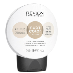 Revlon Nutri Color Filters 3 in 1 Cream Hair Colourant 240ml - 931 Light Beige