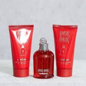 Cacharel Amor Amor Gift Set 50ml EDT + 2 x 50ml Body Lotion