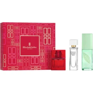 Elizabeth Arden Holiday Fragrance Gift Set 10ml Red Door EDT + 10ml White Tea EDT + 15ml Green Tea Scent Spray