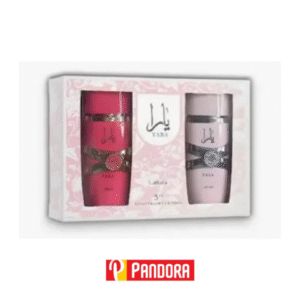 Lattafa 5th Anniversary Edition Gift Set - Yara 100ml EDP + Yara Candy 100ml EDP
