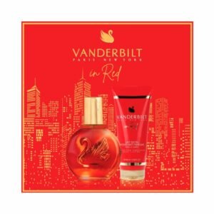 Gloria Vanderbilt In Red Gift Set 100ml EDT + 100ml Body Lotion