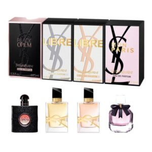 Yves Saint Laurent Libre Miniatures Gift Set 7.5ml Black Opium EDP + 7.5ml Mon Paris EDP + 7.5ml Libre EDP + 7.5ml Libre Intense EDP