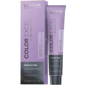 Revlon Color Excel Tone On Tone Creme Gel Color 70ml - 5.40 Intense Light Copper Brown