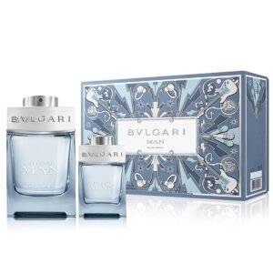 Bvlgari Man Glacial Essence Gift Set 100ml EDP + 15ml EDP