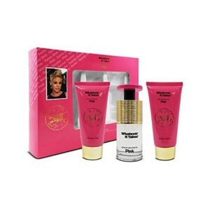 Whatever It Takes Pink Gift Set: EDP 100ml - Body Lotion 100ml - Shower Gel 100ml