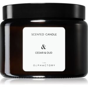 The Olphactory Cedar Oud Scented Candle 360g