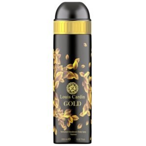 Louis Cardin Gold Perfumed Deodorant Spray 200ml