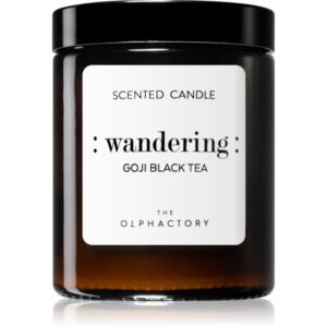 The Olphactory Wandering Goji Black Tea Scented Candle 135g