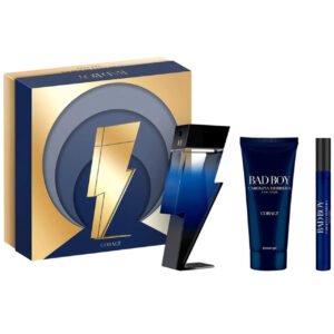 Carolina Herrera Bad Boy Cobalt Gift Set 100ml EDP + 100ml Shower Gel + 10ml EDP