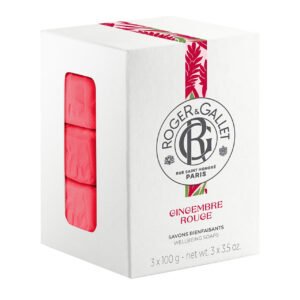 Roger & Gallet Gingembre Rouge Soap 3 x 100g