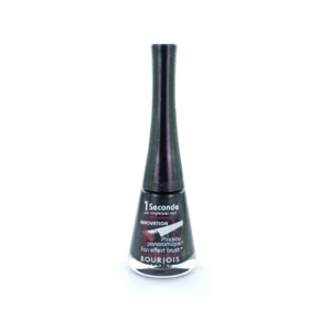 Bourjois 1 Seconde Nail Polish 8ml -  Charcoal Shimmer