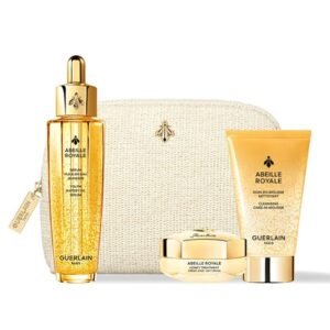Guerlain Abeille Royale Gift Set: Watery Oil Serum 50ml - Day Cream 15ml - Cleansing Mousse 40ml