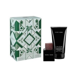 Lalique Encre Noire Gift Set 50ml EDT + 150ml Shower Gel