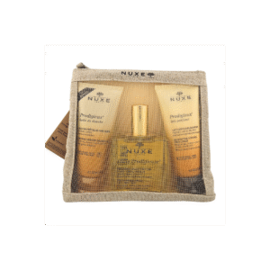 Nuxe Travel Essentials Set: Prodigieux Scented Body Lotion 100ml + Prodigieuse Oil 100ml + Shower Gel 100ml