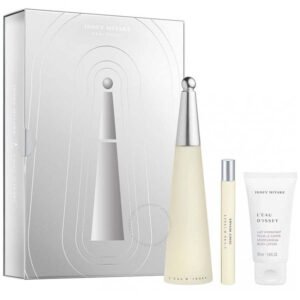 Issey Miyake L'eau d'Issey Gift Set 100ml EDT + 50ml Body Lotion + 10ml Purse Spray