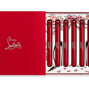 Christian Louboutin Loubiworld Scent Library Set - EDP - 7x4ml (7 x 4ml vials inside a glossy red box.LoubirougeLoubicrownLoubidooLoubikissLoubicrocLoubirajLoubifunk)