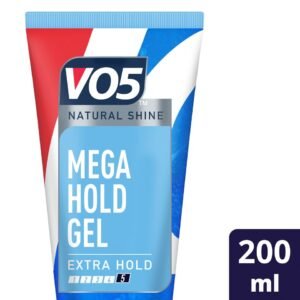 VO5 Natural Shine Mega Hold Gel 200ml - Extra Hold