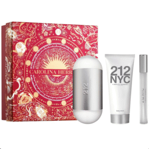 Carolina Herrera 212 NYC Gift Set 100ml EDT + 100ml Body Lotion + 10ml EDT