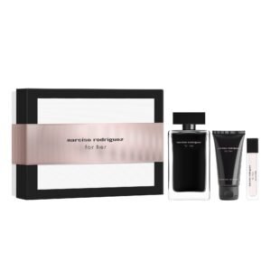 Narciso Rodriguez for Her Gift Set 50ml EDT + 50ml Body Lotion +7.5ml EDT