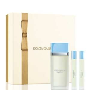 Dolce & Gabbana Light Blue Gift Set 100ml EDT + 10ml EDT + 10ml EDT