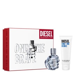 Diesel Only The Brave Gift Set 50ml EDT + 75ml Shower Gel