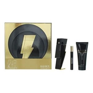 Carolina Herrera Bad Boy Gift Set 50ml EDT + 100ml Shower Gel + 10ml EDT