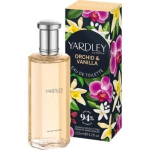 Yardley Orchid & Vanilla Eau de Toilette 125ml Spray