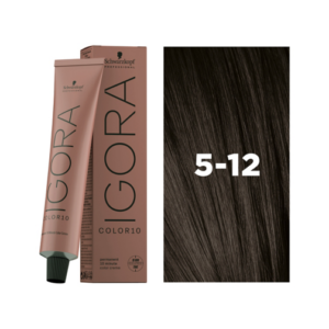 Schwarzkopf Igora Color 10 Permanent Hair Colour Cream 60ml - 5-12 Light Brown