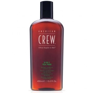American Crew Tea Tree 3-in-1 Shampoo, Conditioner & Body Wash 450ml