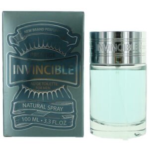 New Brand Invincible For Men Eau de Toilette 100ml Spray