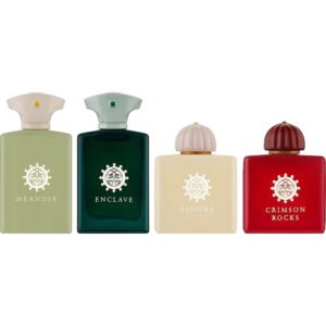 Amouage Renaissance Discovery Gift Set 7.5ml Enclave EDP + 7.5ml Crimson Rocks EDP + 7.5ml Ashore EDP + 7.5ml Meander EDP