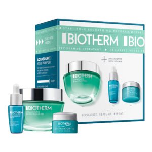 Biotherm Aquasource Gift Set 50ml Aquasource Hyalu Plump Gel + 7ml Life Plankton Regenerating Serum + 5ml Life Plankton Eye