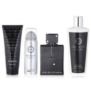 Armaf Club De Nuit Intense Gift Set 105ml EDT + 100ml Shower Gel + 240ml Shampoo + 50ml Body Spray