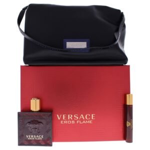Versace Eros Flame Gift Set 100ml EDP + 10ml EDP + Toiletry Bag