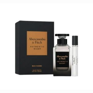 Abercrombie & Fitch Authentic Night Gift Set 100ml EDT + 15ml EDT