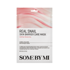 Some By Mi Real Snail Skin Barrier Care Sheet Mask - 1 Sheet Mask (20g)