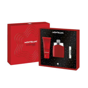 Mont Blanc Legend Red Gift Set 100ml EDP + 100ml Shower Gel + 7.5ml EDP