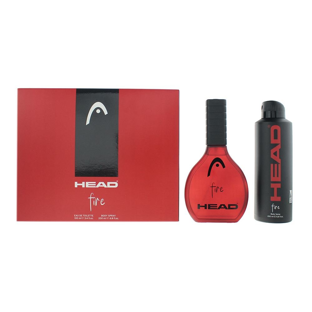 Head Fire Gift Set: EDT 100ml - Deodorant Spray 200ml