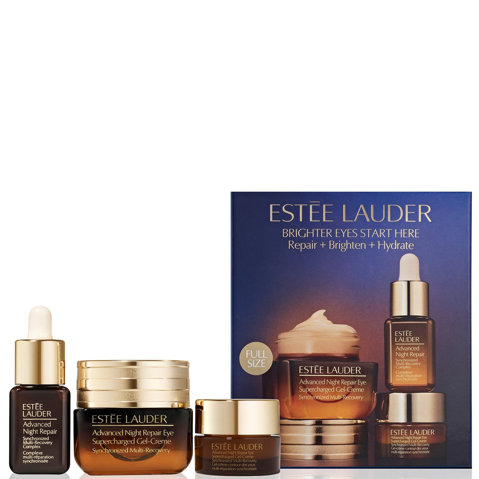 Estée Lauder Advanced Set: Advanced Night Repair Eye Gel 15ml + Sumptuous Extreme Mascara 8ml  + Advanced Night Repair Complex Serum 15ml