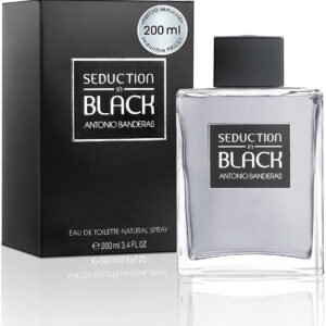 Antonio Banderas Seduction In Black Eau de Toilette 200ml Spray