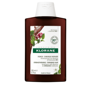 Klorane Quinine & Organic Edelweiss Shampoo 200ml - Anti Hair Loss