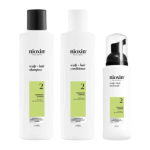Nioxin Scalp + Hair Thickening System 2 for Natural Hair with Progressed Thinning