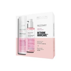 Revlon Restart Colour Gift Set - Protective Micellar Shampoo 250ml + Balayage Care Cream 150ml