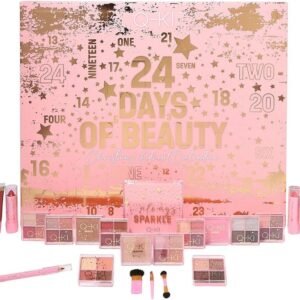 Q-KI 24 Days of Beauty Advent Calendar 2025 24 Pieces