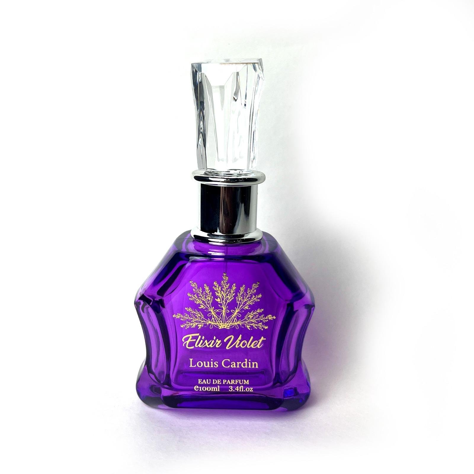 Louis Cardin Elixir Violet Eau de Parfum 100ml Spray