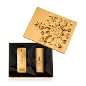 Paco Rabanne 1 Million Gift Set 100ml EDT + 10ml EDT + 100ml Shower Gel