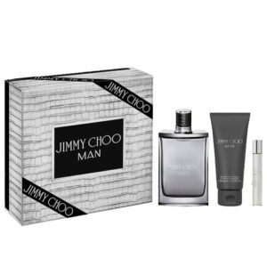 Jimmy Choo Man Gift Set 100ml EDT + 100ml Shower Gel + 7.5ml EDT