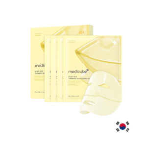 Medicube Brightening Kojic Acid Turmeric Gel Mask 4x28g