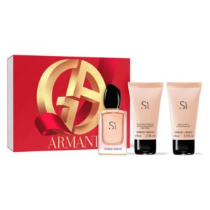 Giorgio Armani Si Gift Set 50ml EDP + 50ml Body Lotion + 50ml Shower Gel